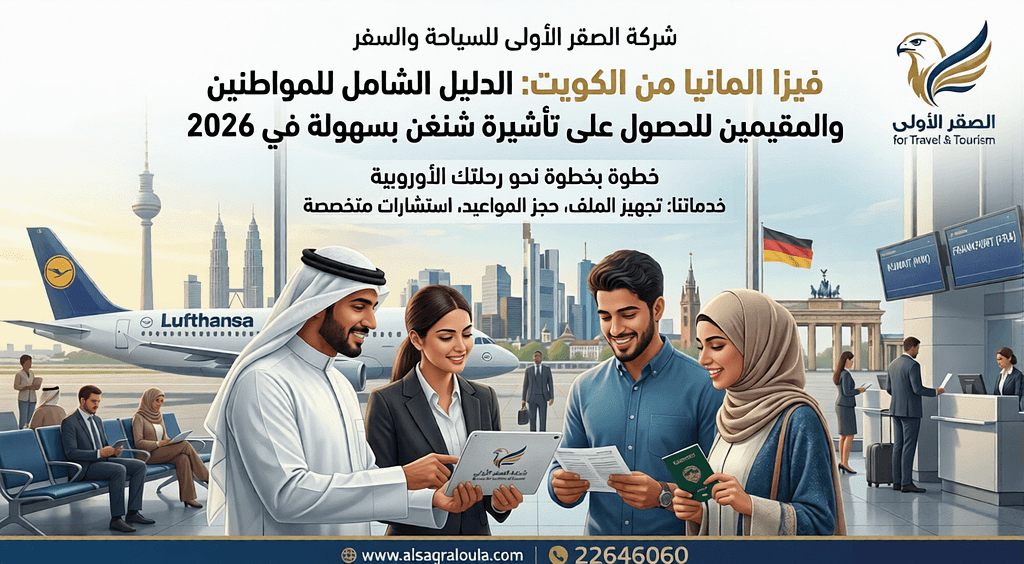 فيزا المانيا من الكويت