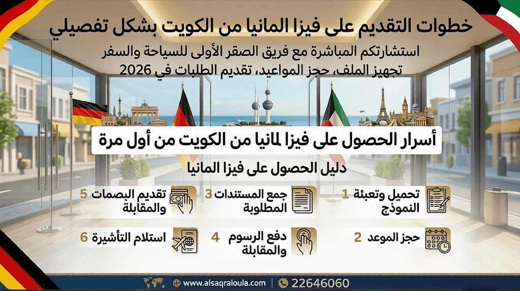 فيزا المانيا من الكويت