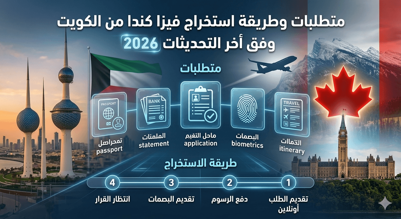 متطلبات وطريقة استخراج فيزا اسبانيا من الكويت وفق أخر التحديثات 2026